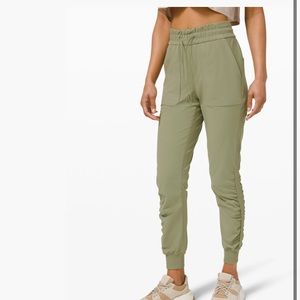 Lulu Lemon Rosemary Green Jogger Pants- Size 2